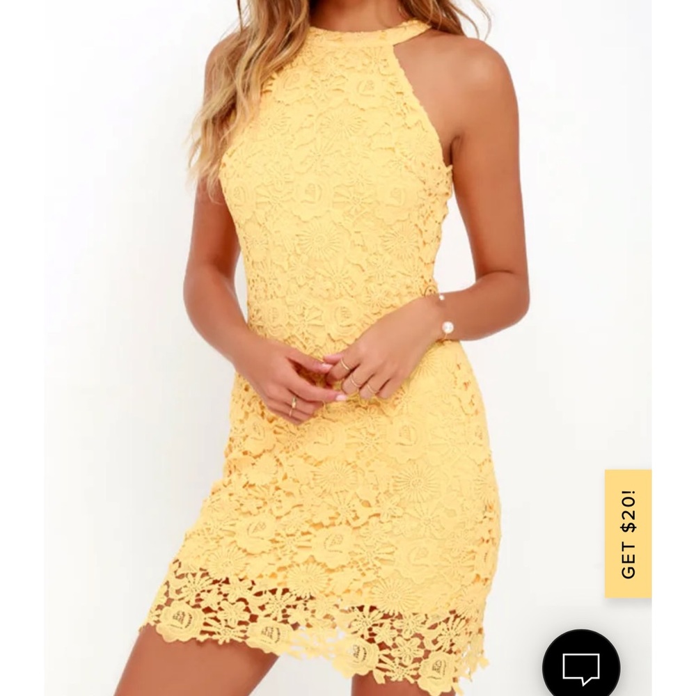 Lulus Lace mini dress